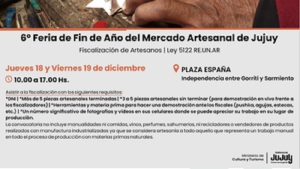 Artesanos de San Pedro pueden inscribirse en el registro provincial