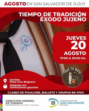 Nueva edici&oacute;n de Tiempo de Tradici&oacute;n para celebrar nuestras ra&iacute;ces en el marco del &Eacute;xodo Juje&ntilde;o