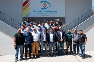 Concejales recibieron a referentes de la CGT y UTA