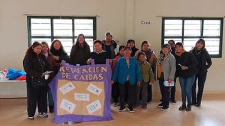 Adultos mayores participaron del taller de prevenci&oacute;n de ca&iacute;das