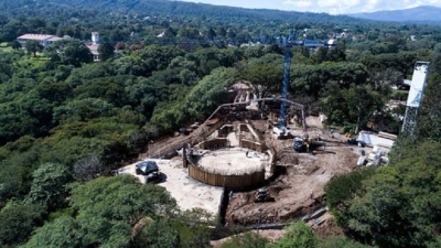 Centro Lola Mora: obras, en un tercio de avance
