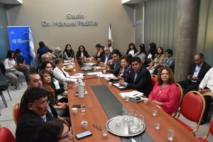 La Comisi&oacute;n de Educaci&oacute;n, la Junta de Calificaci&oacute;n y los gremios docentes presentaron el proyecto de modificaci&oacute;n de la Ley de la Grilla Docente
