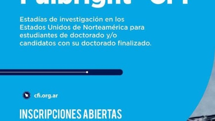 Abren convocatoria para capacitaci&oacute;n en &aacute;reas de investigaci&oacute;n en Estados Unidos