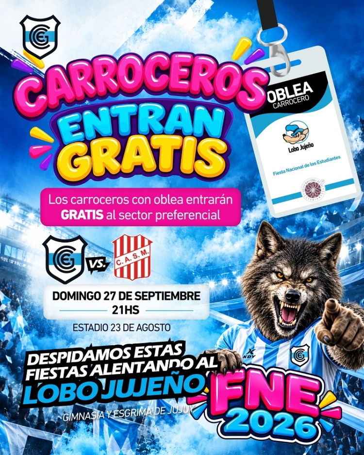 Carroceros ingresar&aacute;n gratis al partido entre Gimnasia y San Mart&iacute;n de Tucum&aacute;n