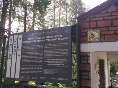 Laboratorio de la UNJu integra equipo de investigaci&oacute;n en cementerio de Yala