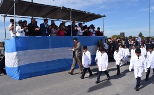 Ediles participaron del acto en la plaza &ldquo;los 25 de mayo&rdquo;