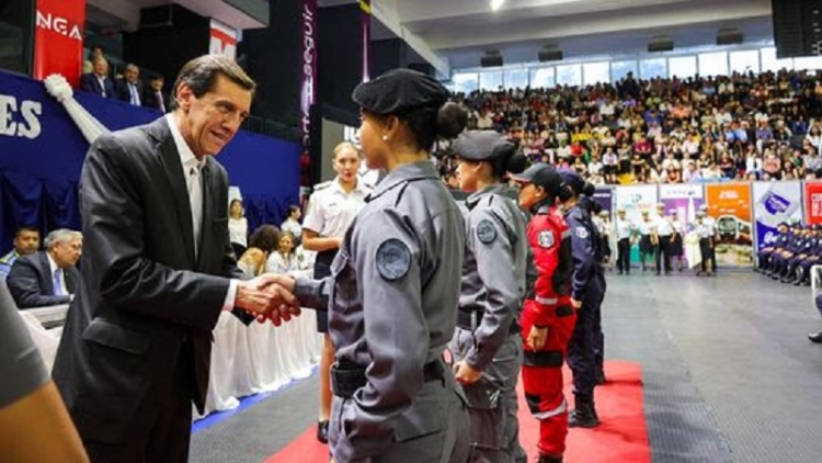 Sadir particip&oacute; del acto de graduaci&oacute;n de 485 efectivos del IUPS