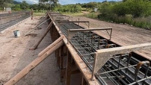 Las obras de nuevo puente en RP 6, con gran avance