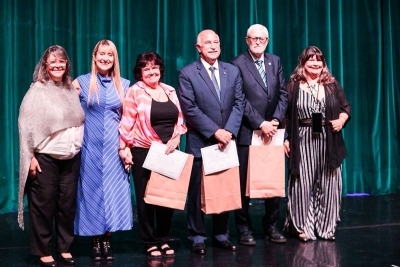 Reconocimiento a Mario Fiad por la ley de Cuidados Paliativos