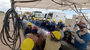 En tres frentes avanza la construcci&oacute;n del gasoducto N&eacute;stor Kirchner