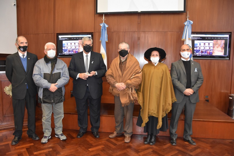 Nombran al vicegobernador miembro honorifico del instituto belgraniano de jujuy