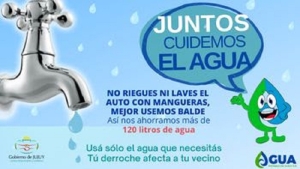Agua Potable de Jujuy inicia campa&ntilde;a para el uso responsable y solidario del agua