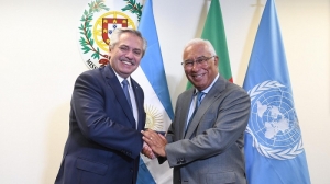El Presidente se reuni&oacute; con el primer ministro de Portugal, Ant&oacute;nio Costa