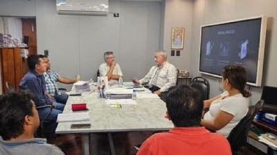 Lucha contra el dengue: jefes comunales de Santa B&aacute;rbara se reunieron con el ministro de Salud para avanzar en una agenda de trabajo conjunto