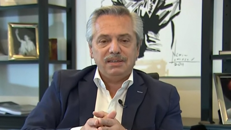 Fern&aacute;ndez: "No me va a temblar el pulso para prorrogar la cuarentena"