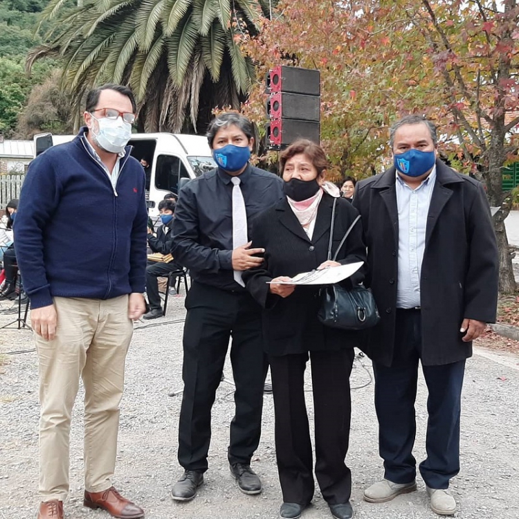 Imposici&oacute;n de nombre &ldquo;Felipe Fidel Amante&rdquo; al pasaje n&ordm; 15 de Villa Jard&iacute;n de Reyes