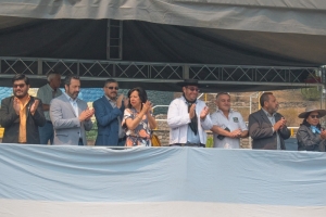 Sentimiento patri&oacute;tico en el desfile por el d&iacute;a de la tradici&oacute;n