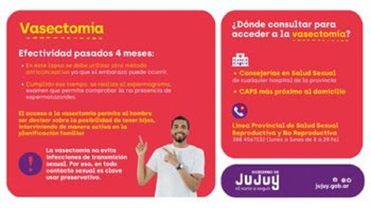 Vasectom&iacute;a: nuevo circuito de acceso para la solicitud