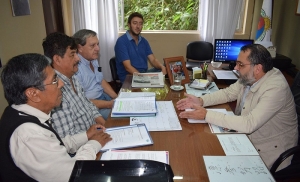 Reuni&oacute;n entre autoridades del Concejo Deliberante de la Capital y Yala