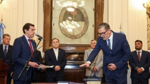 Sadir posesion&oacute; a Alejandro Bossatti como Procurador General del MPA