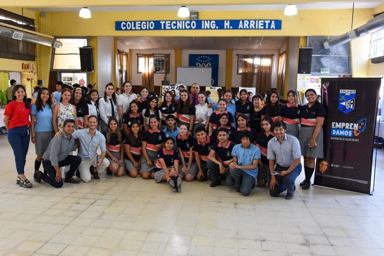 Ledesma cerr&oacute; Expo Emprendamos con estudiantes de Libertador