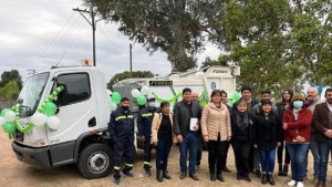 Arrayanal recibi&oacute; un moderno cami&oacute;n de recolecci&oacute;n de residuos