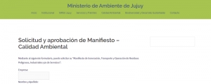 Se autoriza la adquisici&oacute;n de manifiestos para generadores de residuos peligrosos