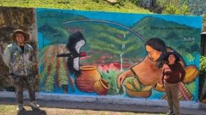 Murales en Jujuy: San Francisco sum&oacute; una nueva obra de artistas juje&ntilde;os