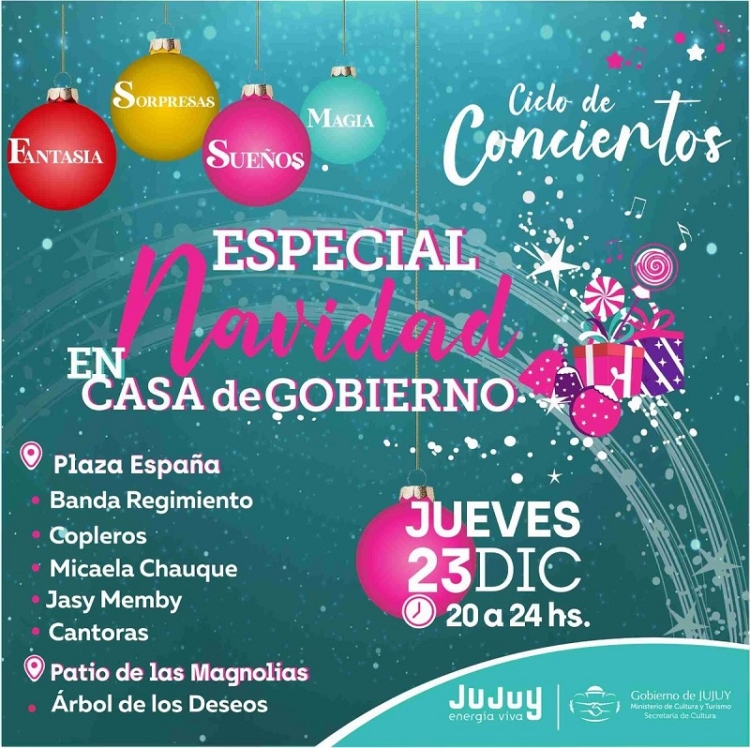 Ciclo de conciertos . Especial de Navidad en Casa de Gobierno