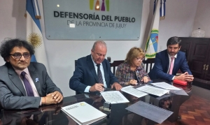 La Defensor&iacute;a del Pueblo firm&oacute; un convenio de colaboraci&oacute;n con la Oficina Anticorrupci&oacute;n