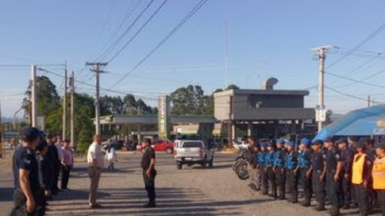 Pusieron en marcha mega operativo policial