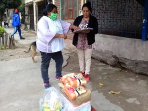 Desarrollo Humano entreg&oacute; insumos para CAF de Yungas