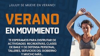 Comienzan las actividades de "Verano en movimiento"
