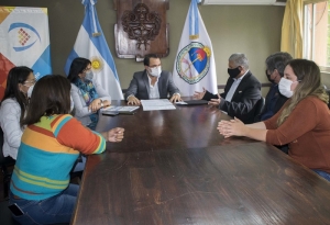 Concejales se reunieron con el centro de veteranos de malvinas