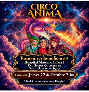 CIRCO &Aacute;NIMA vuela alto por la salud infantil en Jujuy