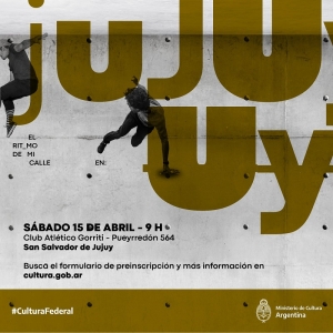 Inscriben a j&oacute;venes de Jujuy al programa &ldquo;El Ritmo de Mi Calle&rdquo; del Ministerio de Cultura de Naci&oacute;n