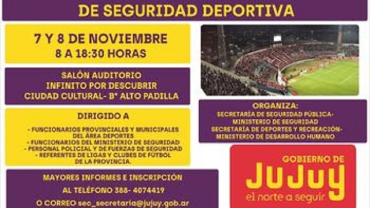 1&deg; Congreso Nacional e Internacional de Seguridad Deportiva