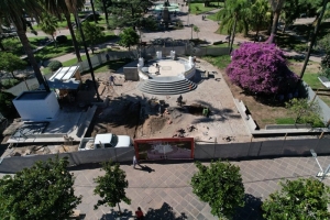 Reinauguran la Glorieta de Plaza Belgrano con un espect&aacute;culo y el inicio de la Semana de la Ciudad
