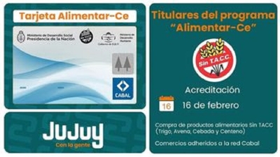 Comienzo la acreditaci&oacute;n de la Tarjeta AlimentarCe