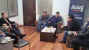 &Aacute;lvarez Garc&iacute;a se reuni&oacute; con el Intendente de Calilegua y gremios municipales