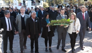 Lisandro Aguiar: &ldquo;en esta plaza nos leg&oacute; la bandera nacional de la libertad civil&rdquo;