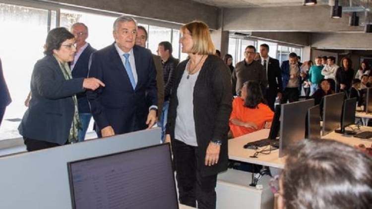 Morales inaugur&oacute; el nuevo edificio del ministerio de Planificaci&oacute;n Estrat&eacute;gica y Modernizaci&oacute;n en Ciudad Cultural