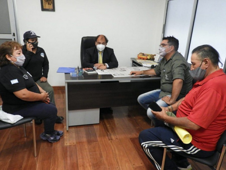 &Aacute;lvarez Garc&iacute;a se reuni&oacute; con referentes del SEOM