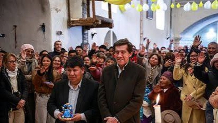 Sadir acompa&ntilde;&oacute; las honras a la Virgen de la Asunci&oacute;n en Casabindo