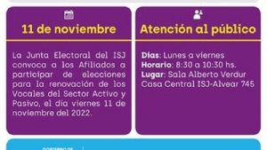 El Instituto de Seguros de Jujuy habilit&oacute; el padr&oacute;n definitivo para las elecciones a vocales activos y pasivos 2022