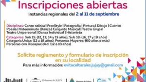 Instancias regionales de los Juegos Culturales 2022