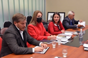 Reuni&oacute;n de trabajo entre la legislatura y la secretar&iacute;a de derechos humanos de la provincia