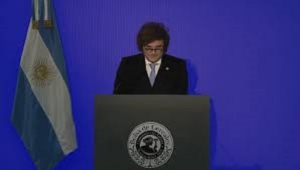 Milei anunci&oacute; la baja de retenciones al trigo, a la cebada y a la soja