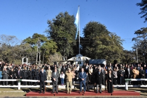 El vicegobernador particip&oacute; de los actos por el d&iacute;a de la Bandera.