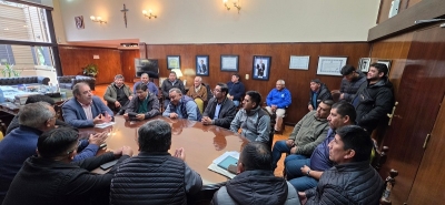 Bernis recibi&oacute; a dirigentes de la CGT Ubaldini para abordar las demandas del sector sindical